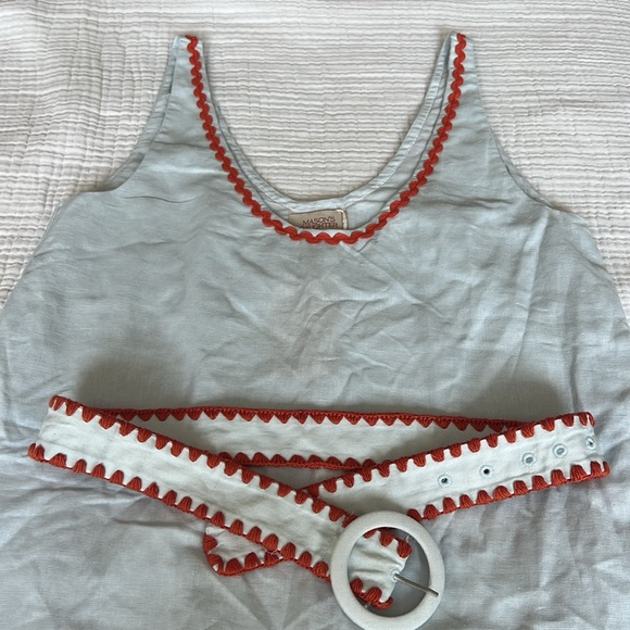 Masons’s daughter (by the avenue) sky blue mini dress - Picture 5 of 7